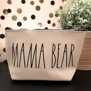 Rae Dunn MAMA BEAR cosmetic bag